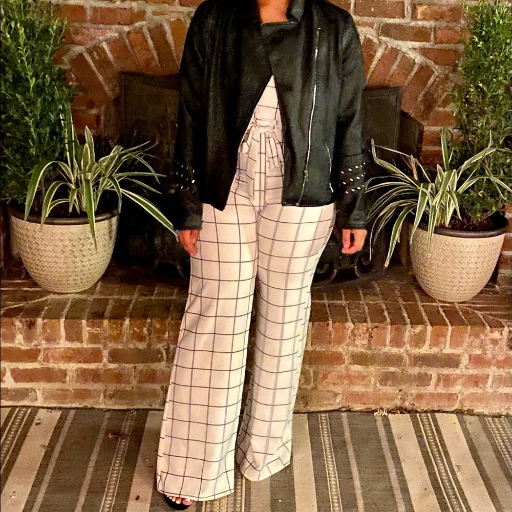 Striped Fitted Jumpsuit